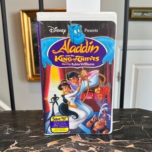 SEALED Disney's Aladdin and the King of Thieves VHS Tape 1996 Buena Vista